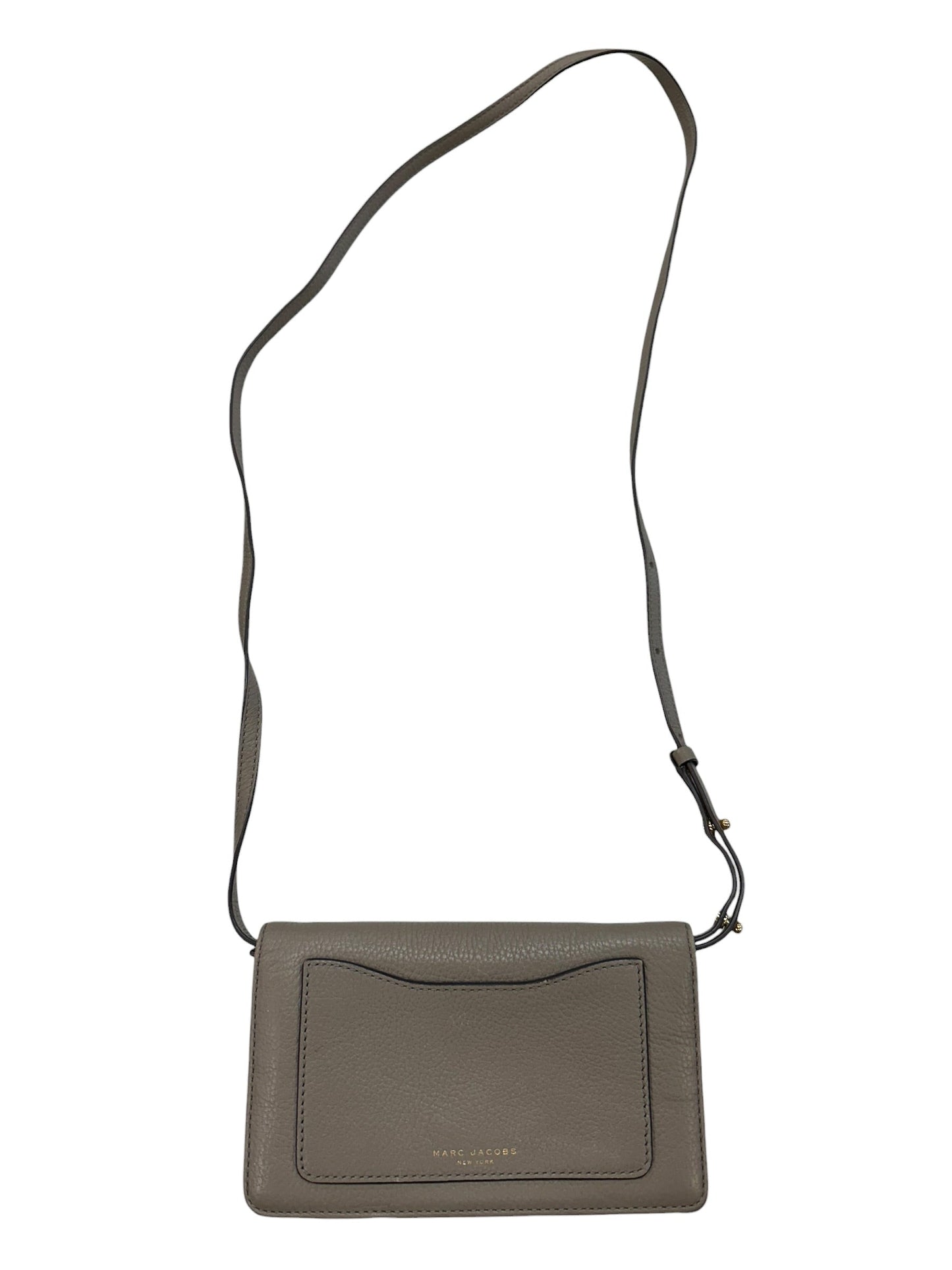 Crossbody Luxury Designer By Marc Jacobs In Taupe, Size:Small