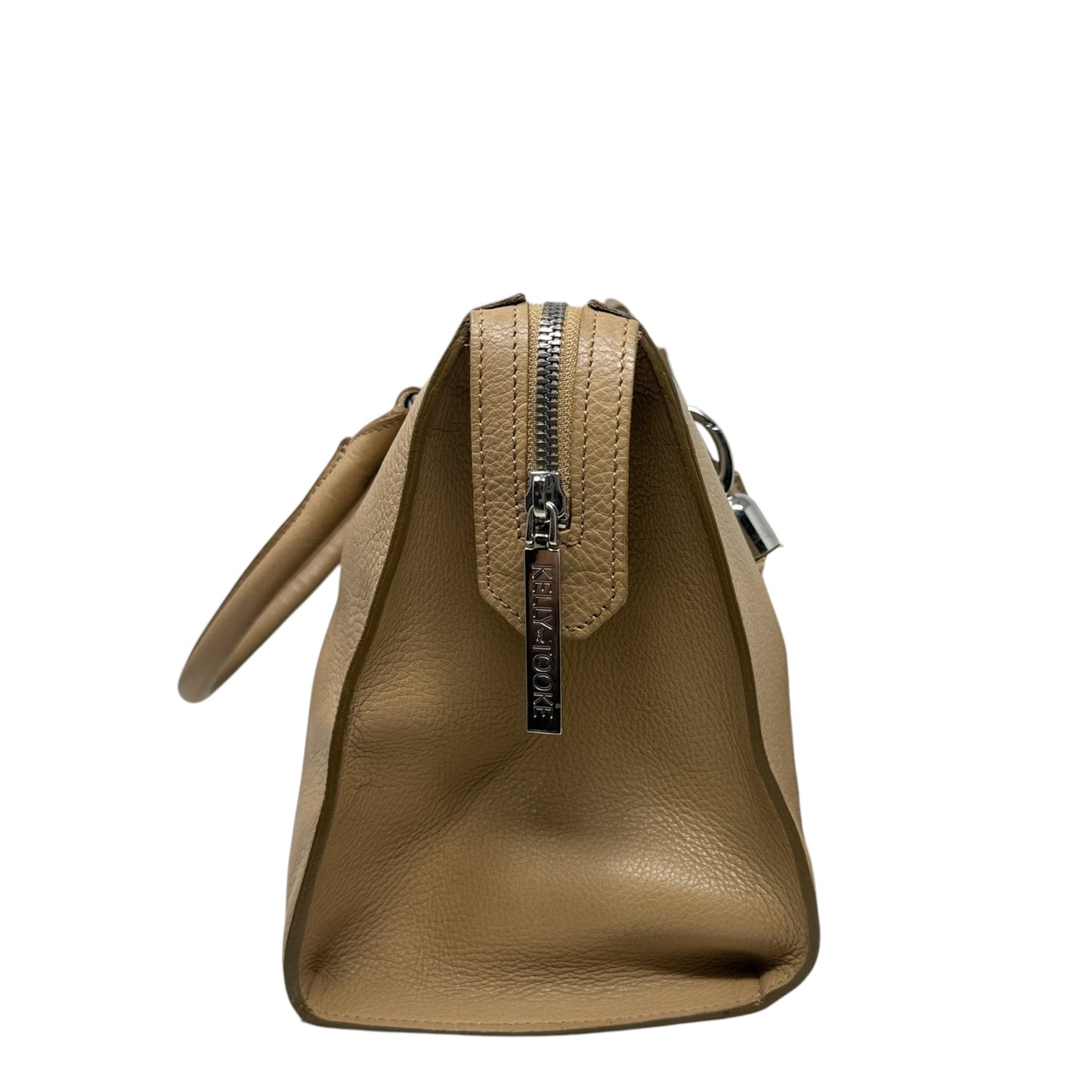 Soho Barrel Satchel Leather By Kelly Tooke, Size: Medium