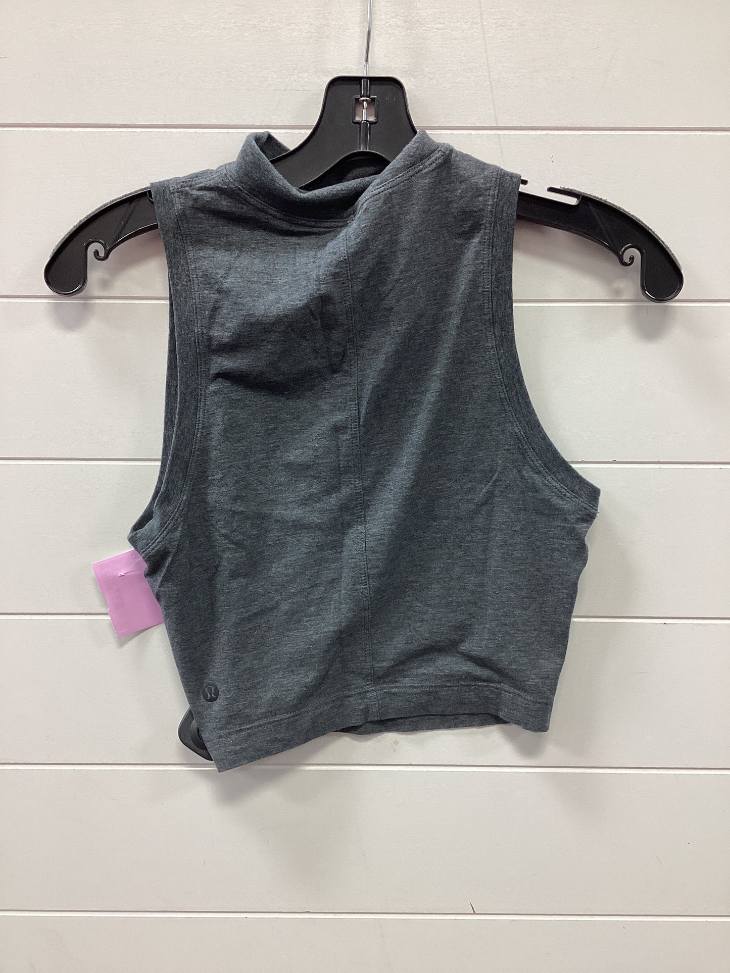 Athletic Tank Top By Lululemon In Grey, Size:4