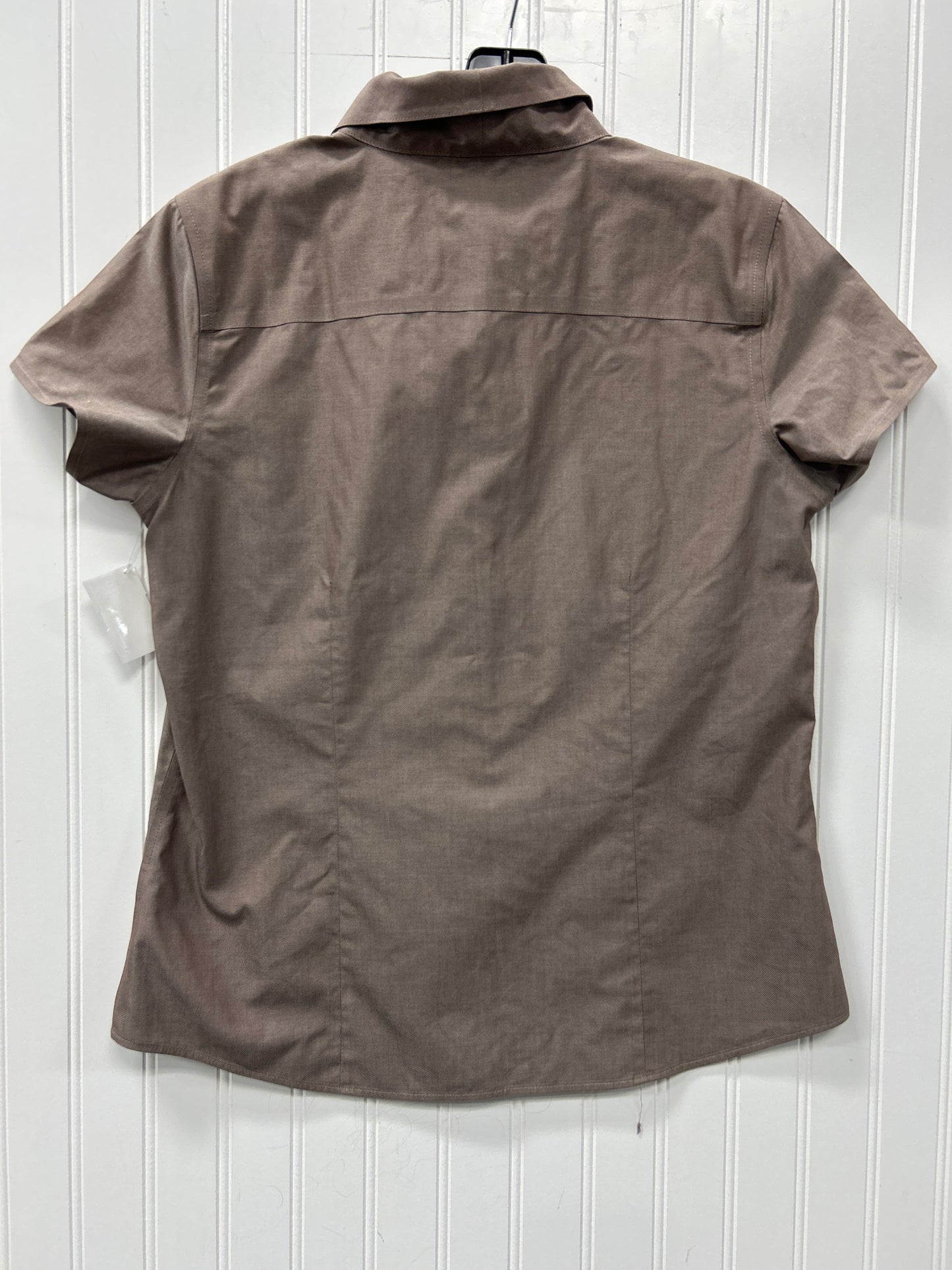 Blouse Ss By Coldwater Creek In Brown, Size:S