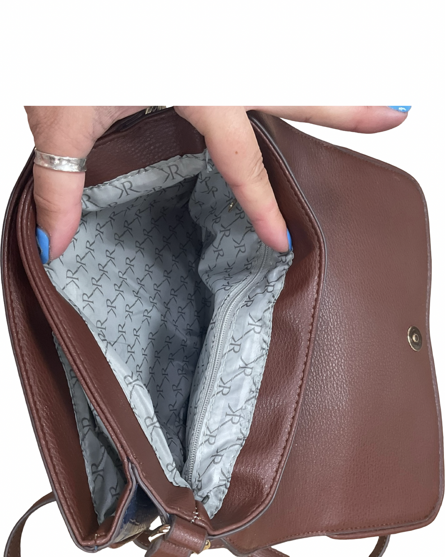 Crossbody By Clothes Mentor In Maroon, Size:Medium