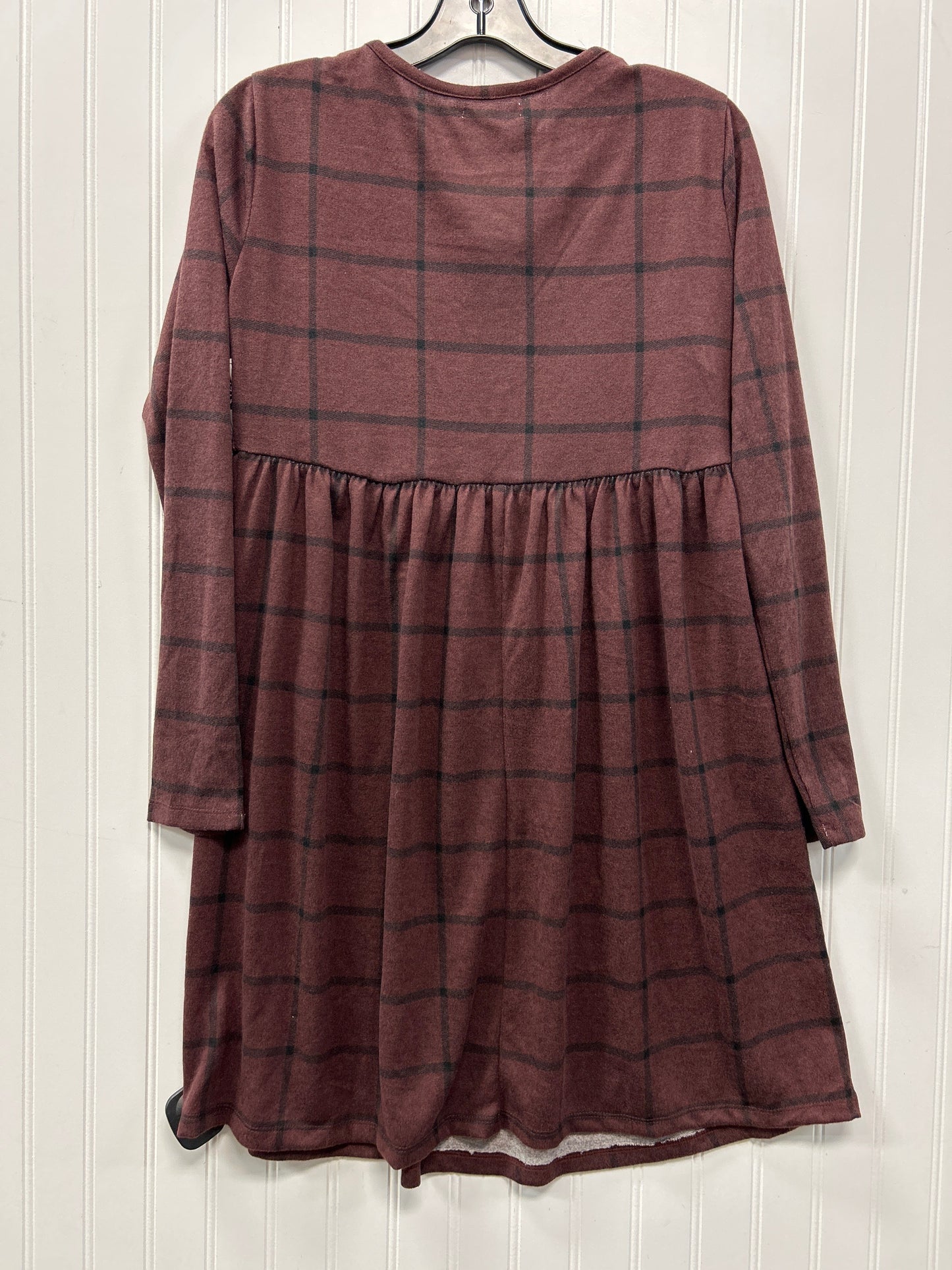 Dress Casual Midi By Maurices In Red, Size:M