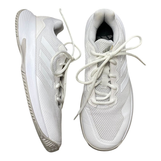 Shoes Athletic By Adidas In White, Size:7.5