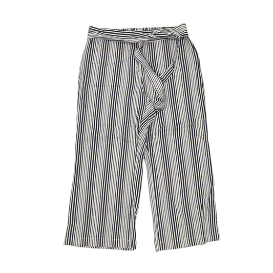 Pants Wide Leg By Ny Collection In Blue & White, Size:2X