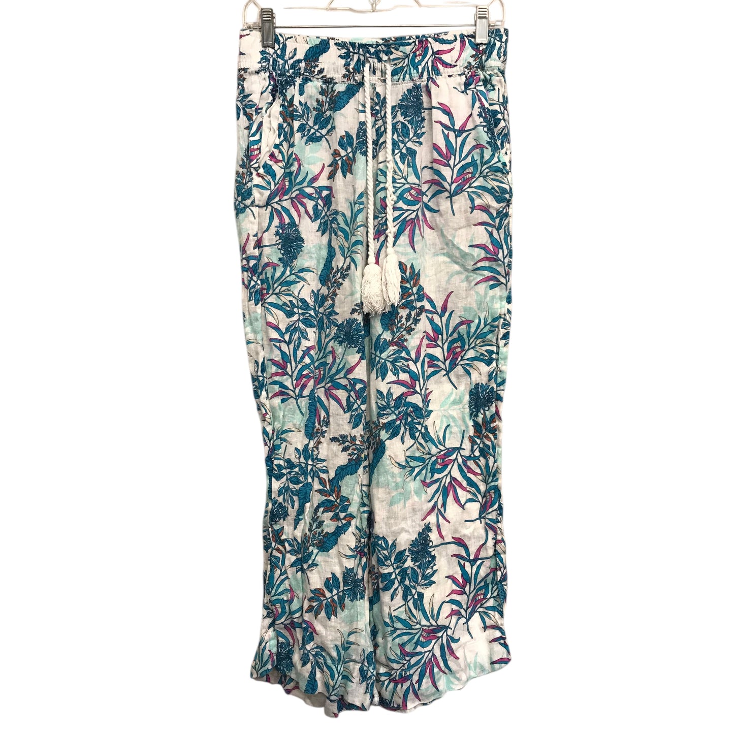 Pants Linen By Cynthia Rowley In Multi, Size:8