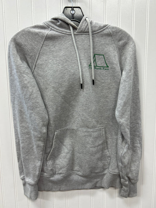 Athletic Sweatshirt Hoodie By The North Face In Grey, Size:Xs