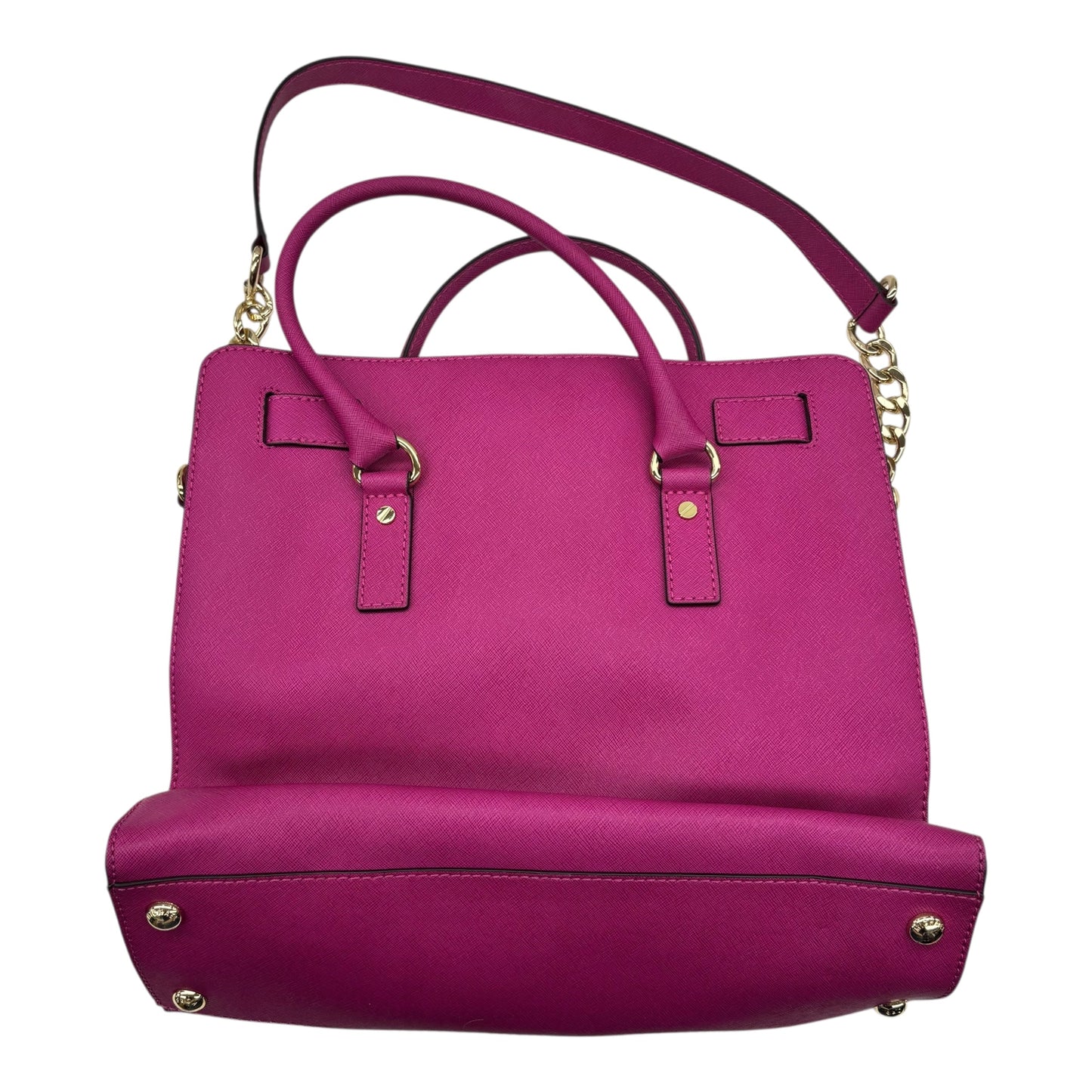 Handbag Designer By Michael Kors In Pink, Size:Large