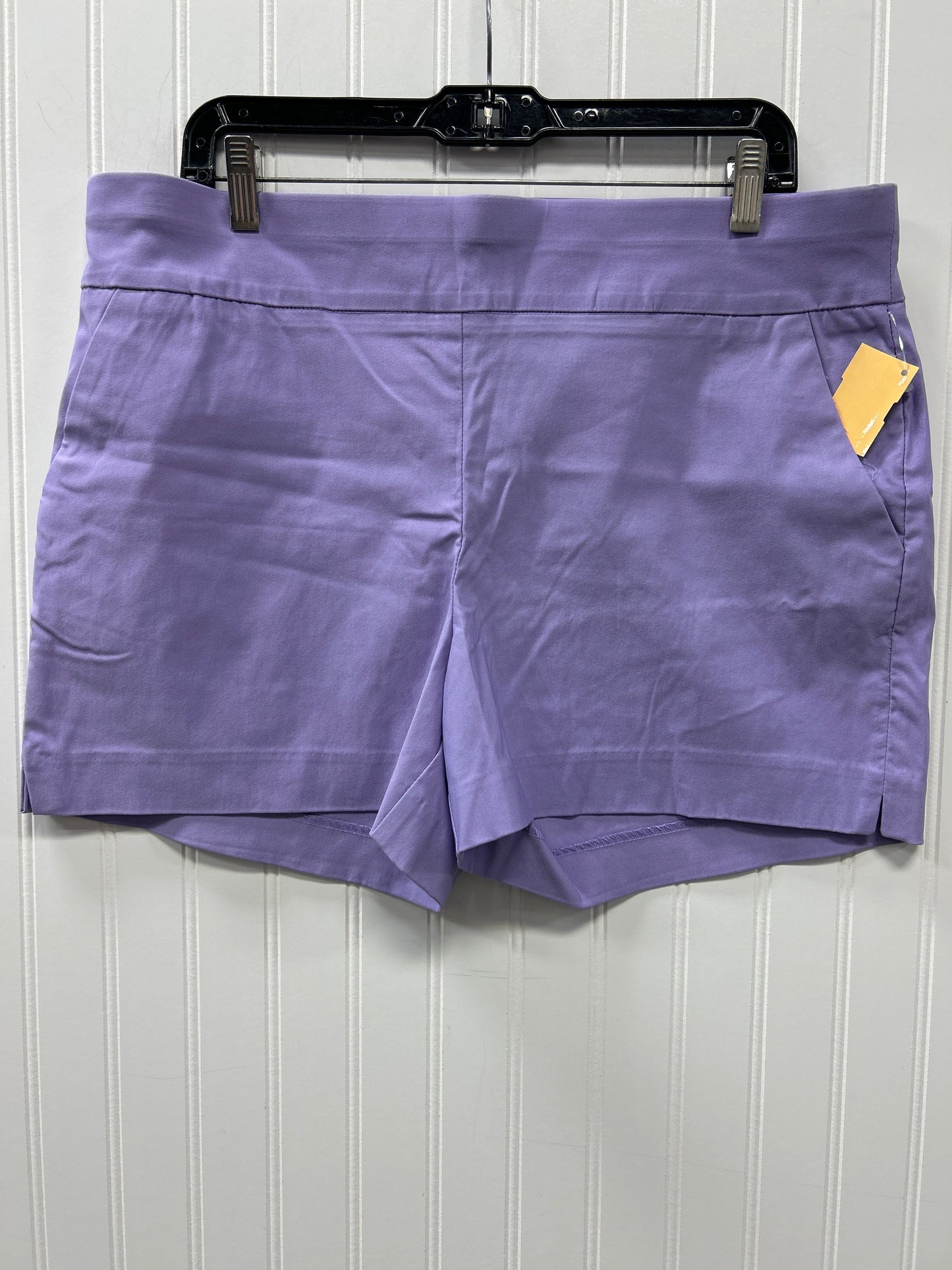 Shorts By New York And Co In Purple, Size:Xl NWT