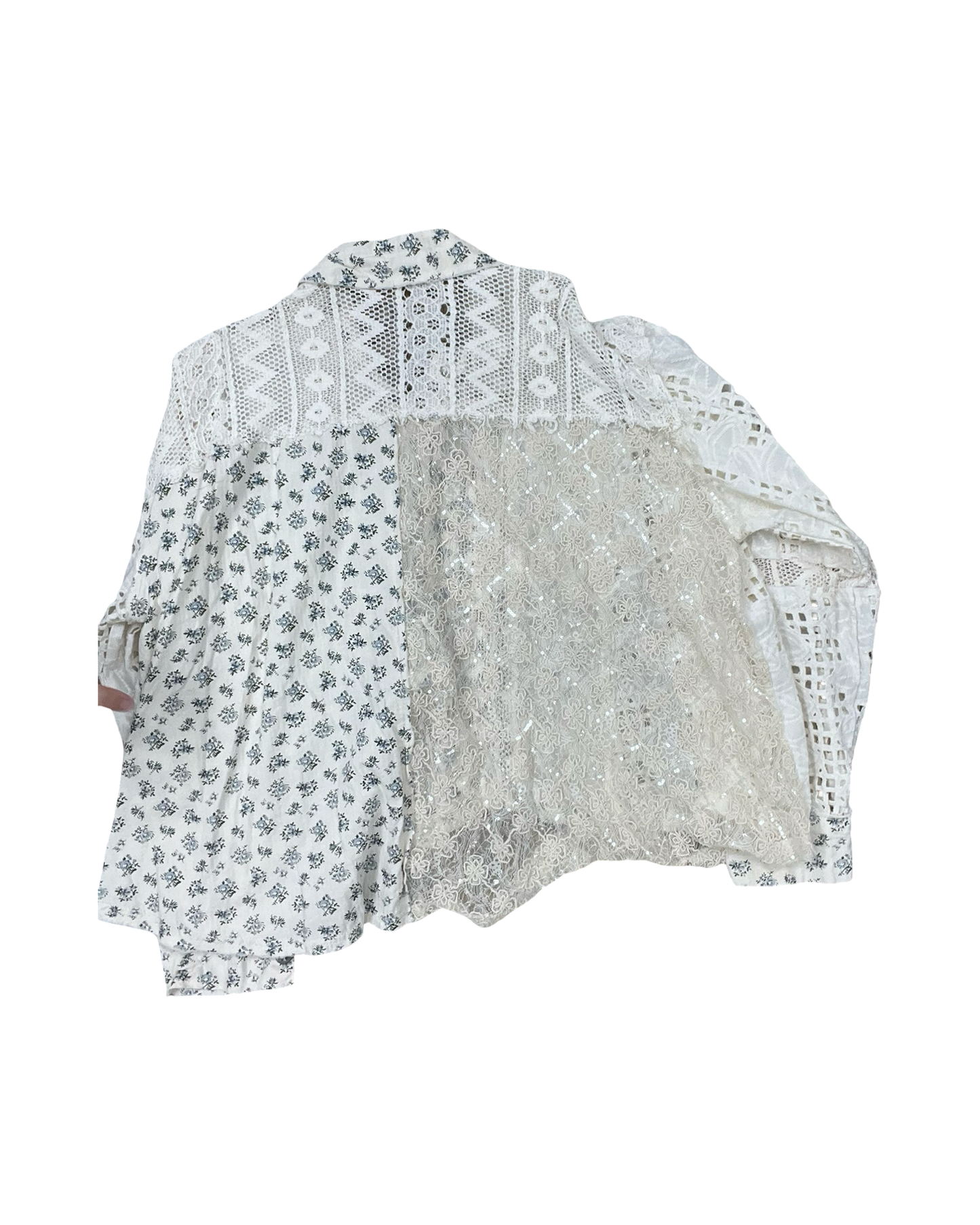 Blouse Ls By Pol In Cream, Size:M