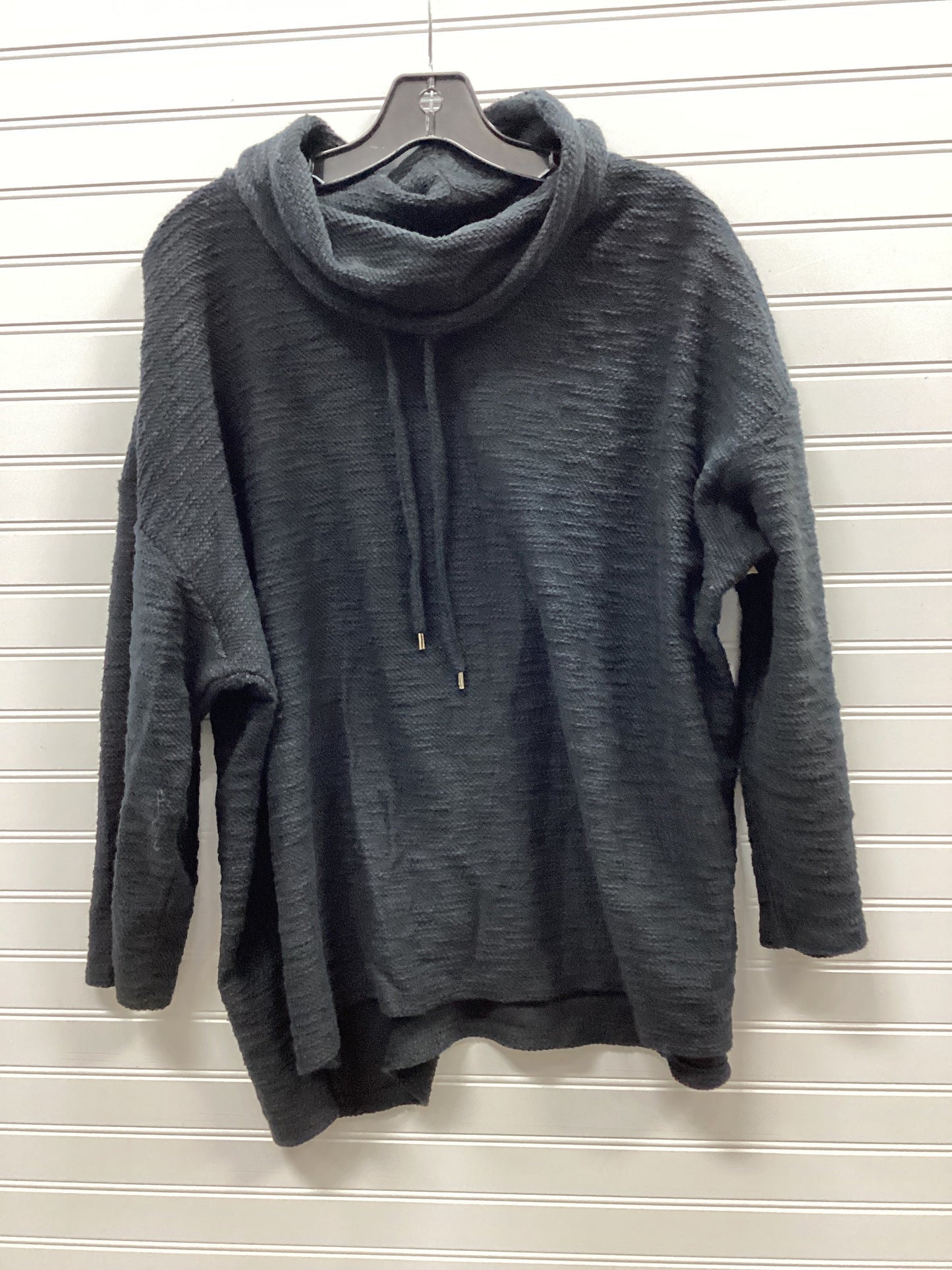 Sweatshirt Hoodie By Jones New York In Black, Size:2X