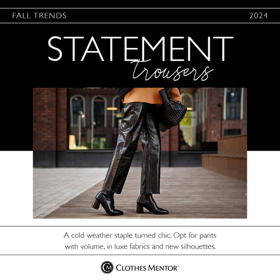 Trend Fall 2024 Statement Trousers