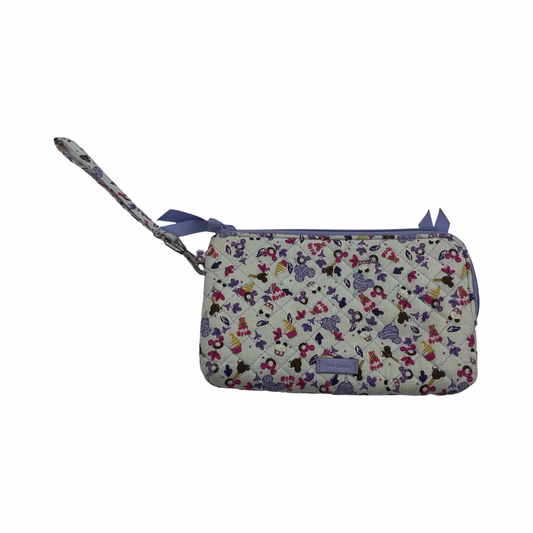 Wristlet By Vera Bradley In Blue & Purple, Size:Medium