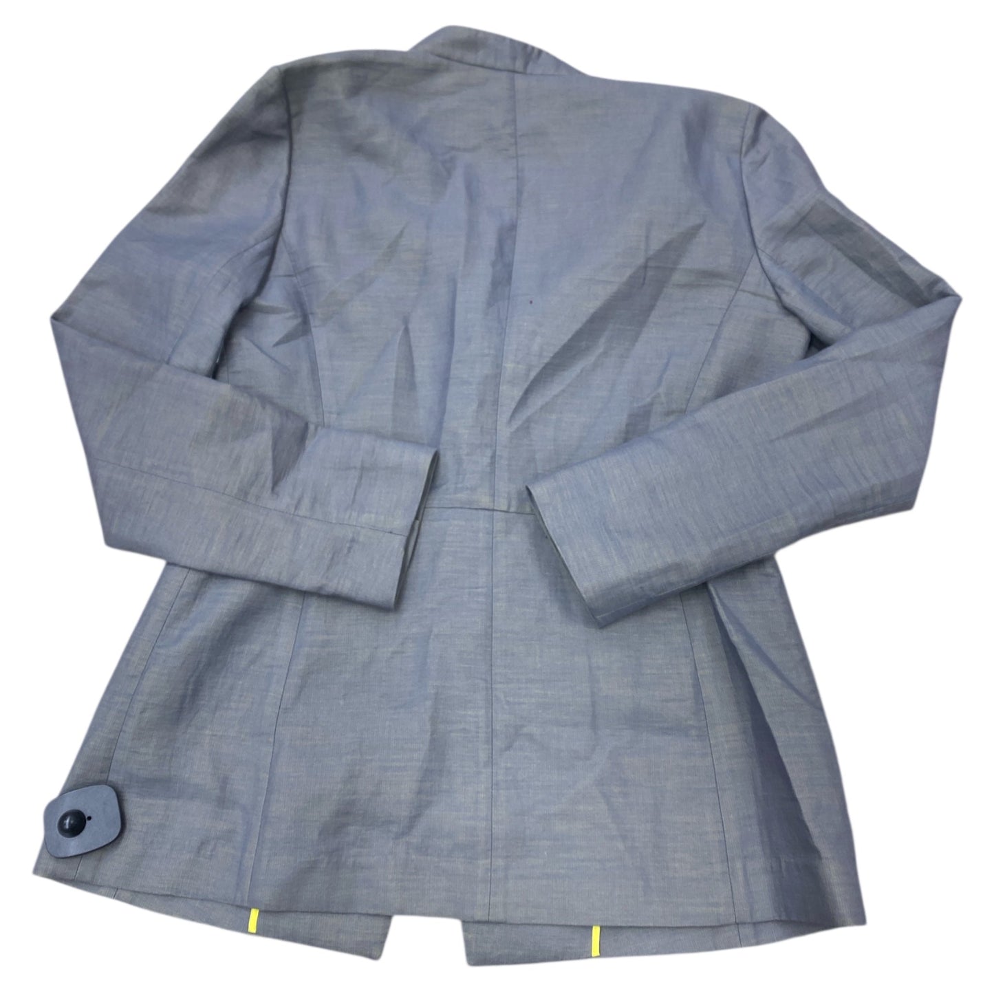 Blazer Designer By Lafayette 148 In Grey, Size:6