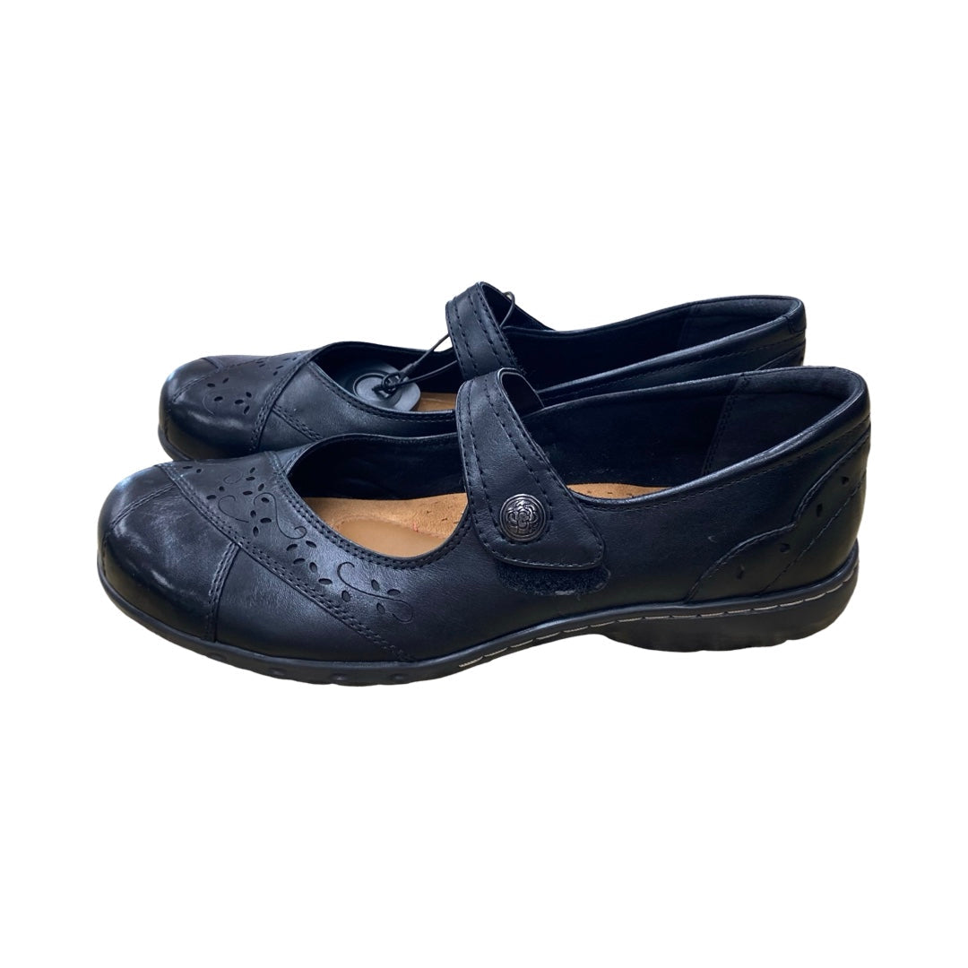 Shoes Flats By Cobb Hill In Black, Size:9.5