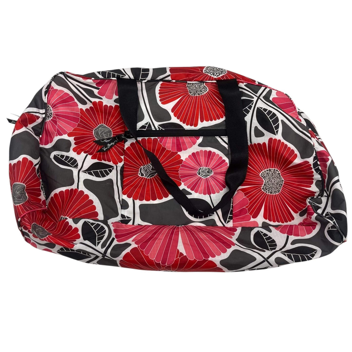 Duffle And Weekender By Vera Bradley In Grey & Red, Size:Medium