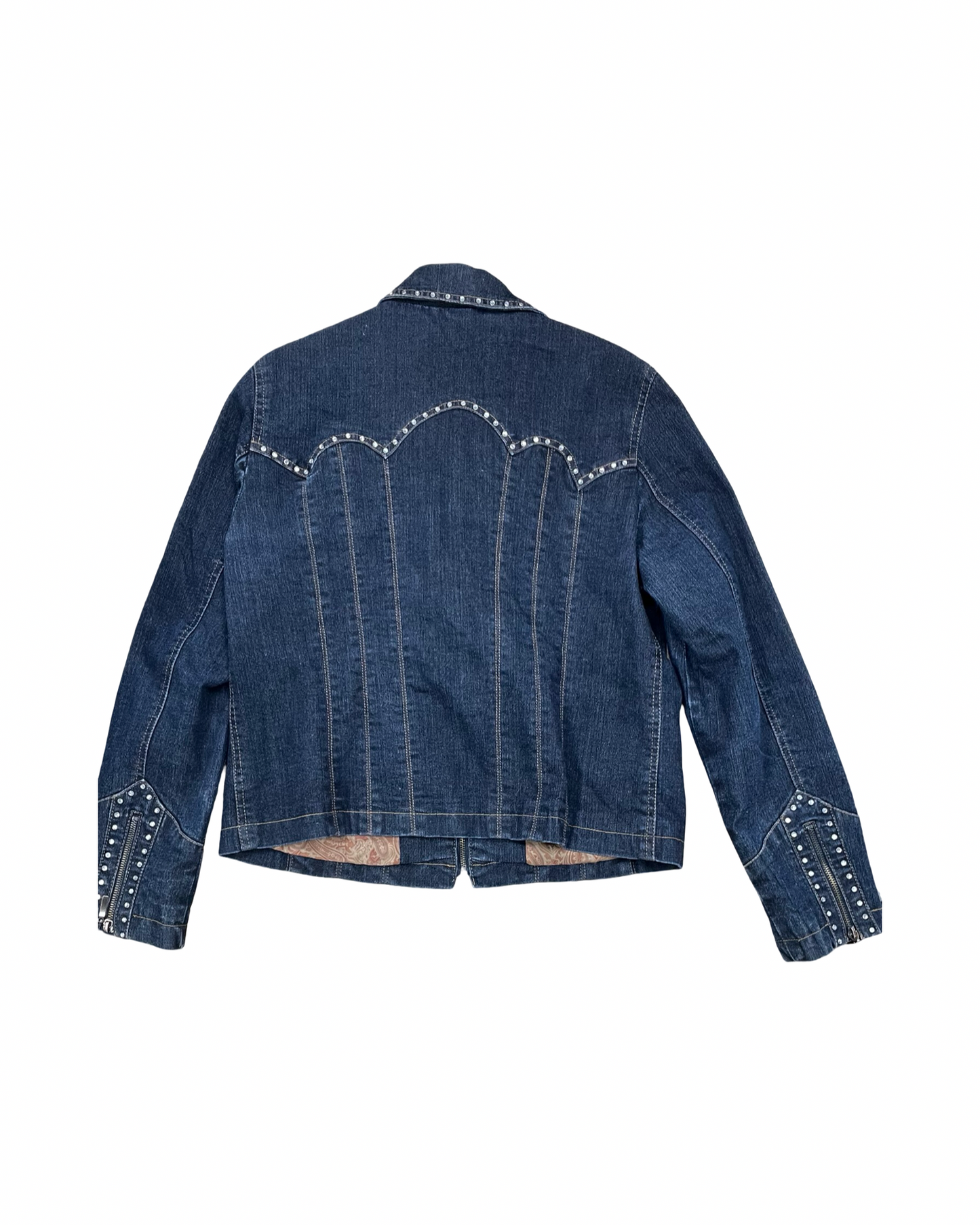 Jacket Denim By Clothes Mentor In Blue Denim, Size:S