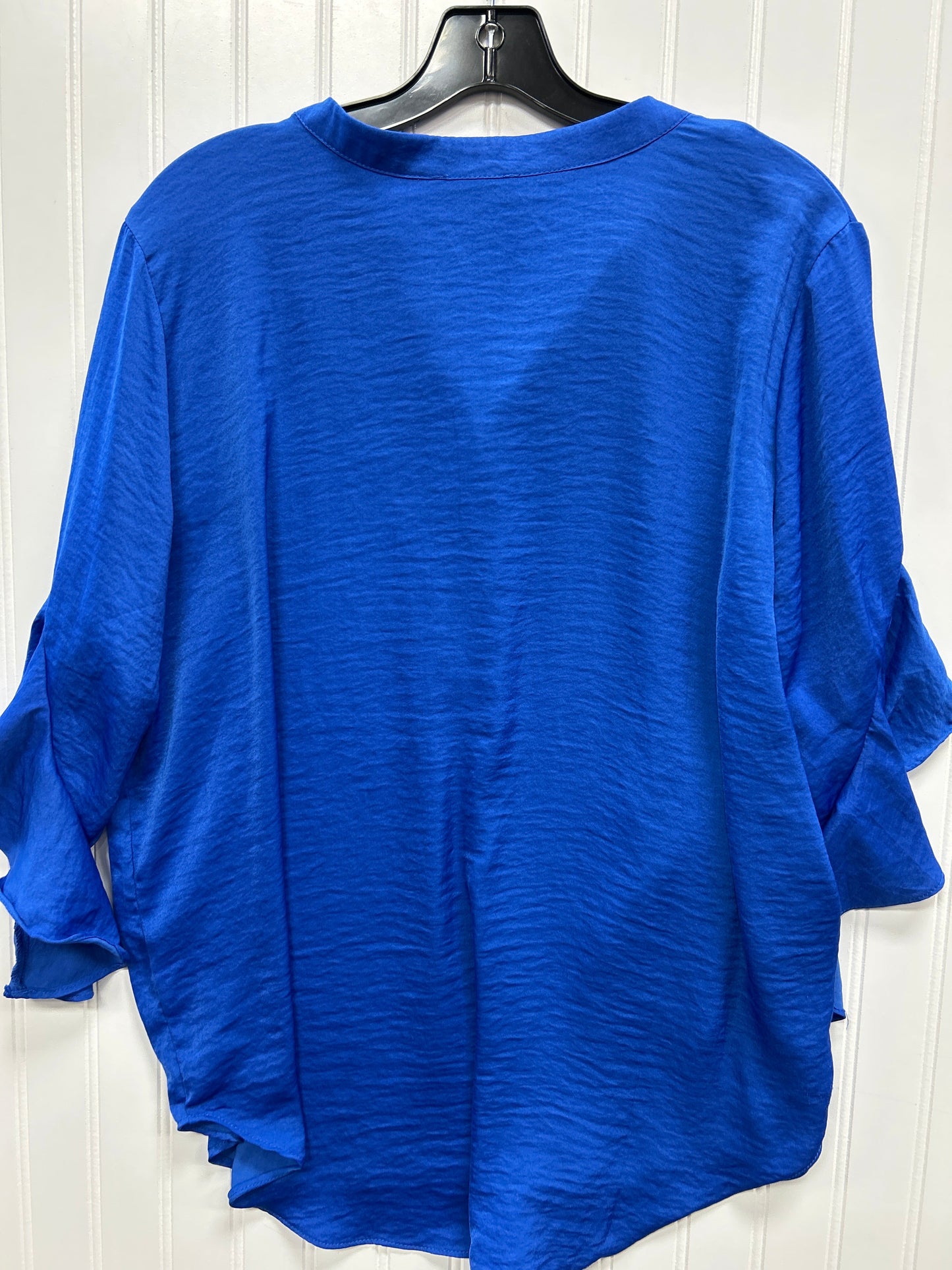 Top Ls By Vince Camuto In Blue, Size:L