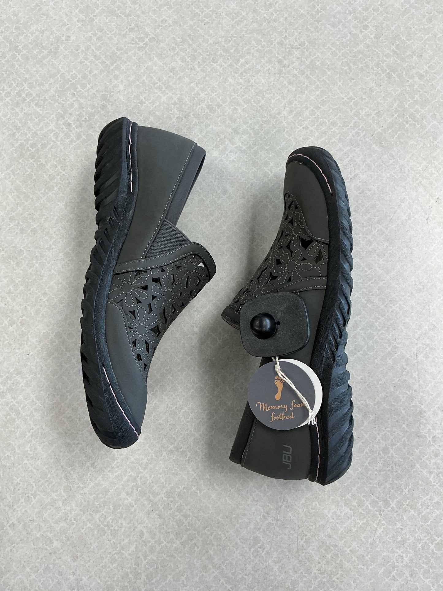Shoes Flats By Jbu By Jambu In Grey, Size:6