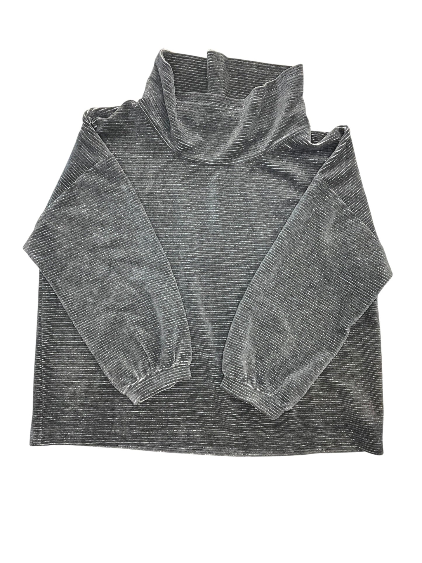 Sweater By Talbots In Grey, Size:3X