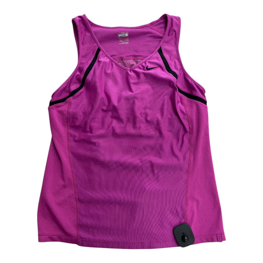 Athletic Tank Top By Nike In Purple, Size:S