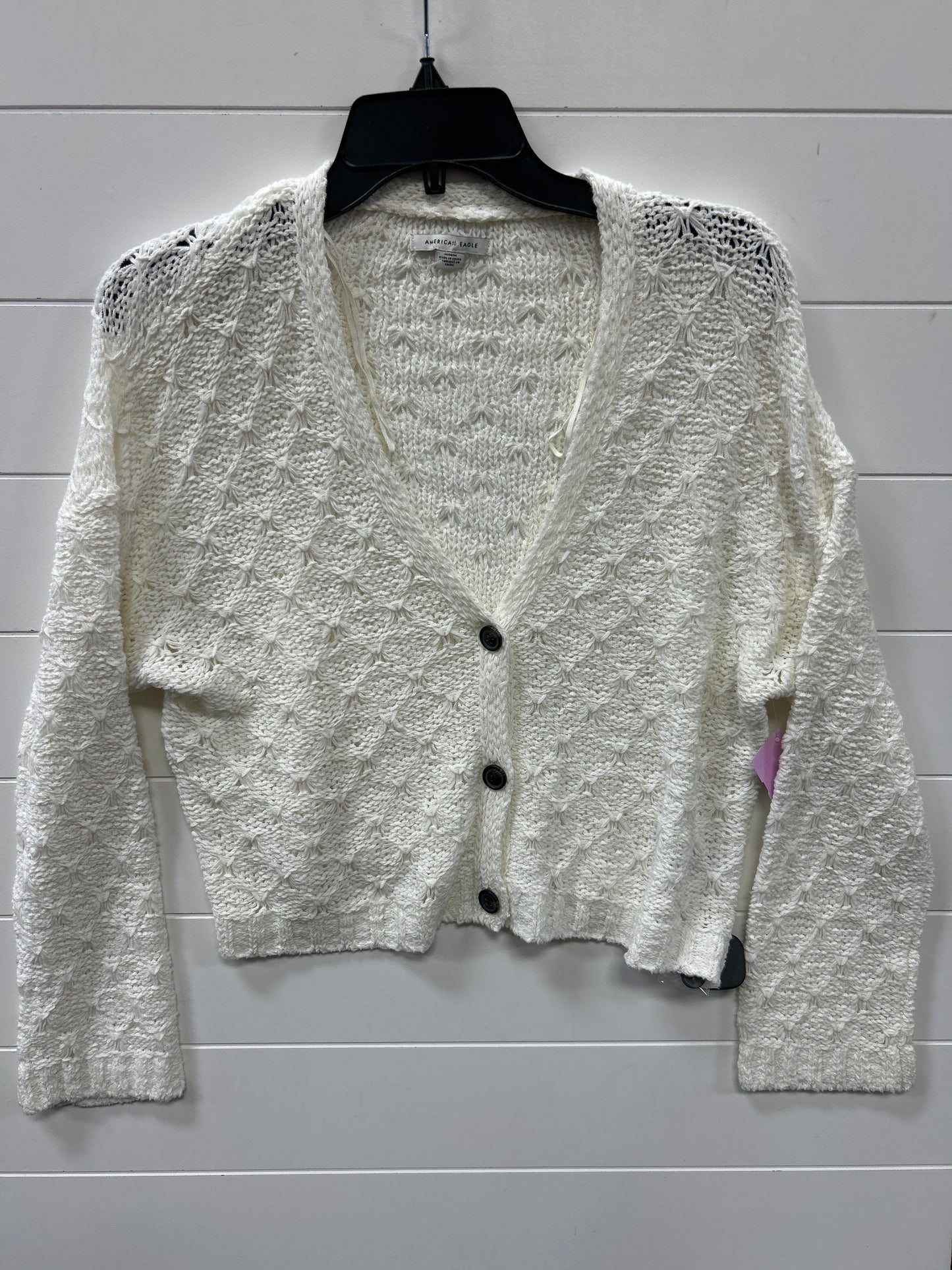 Top Ls By American Eagle In White, Size:M