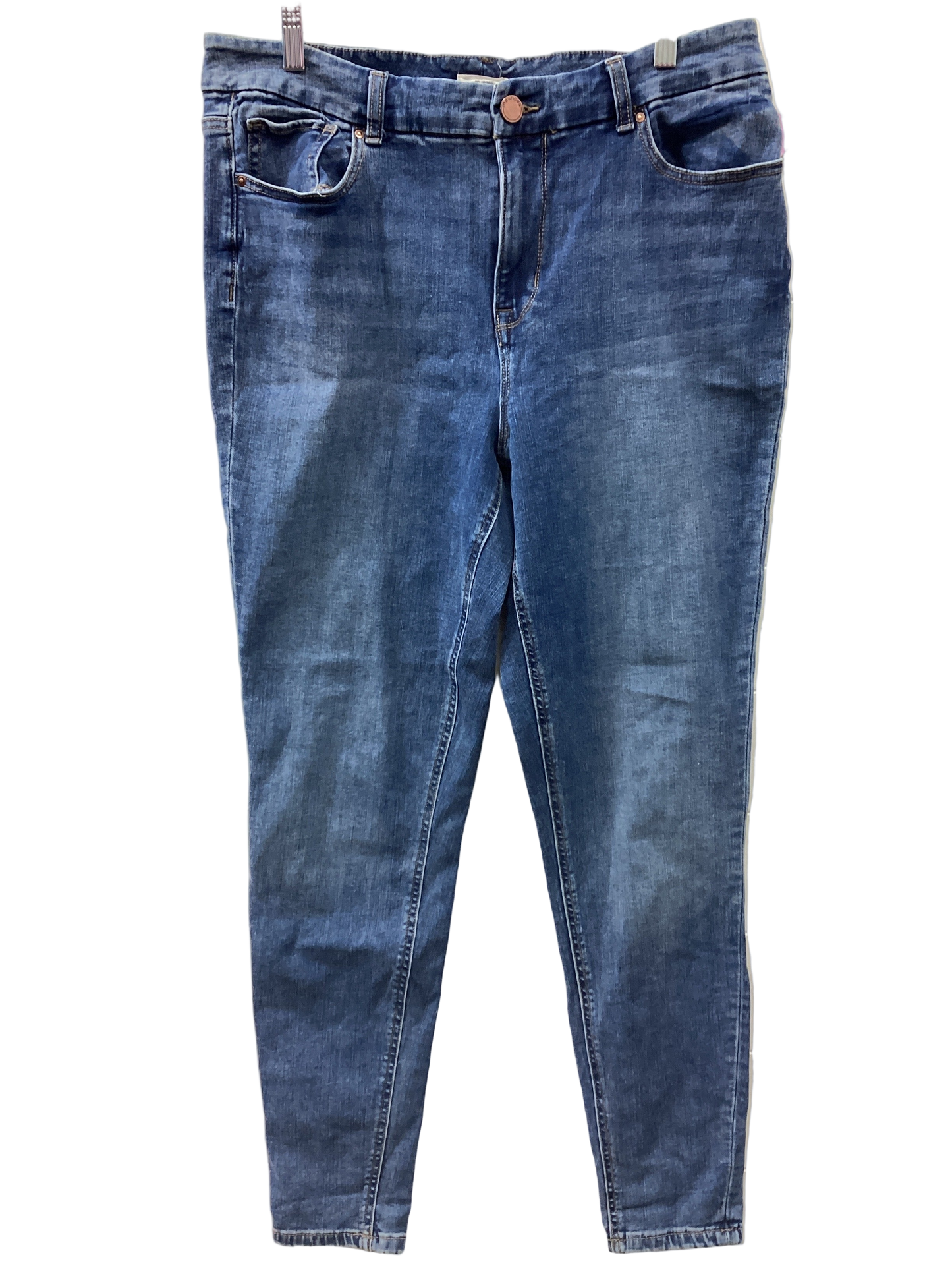 Jeans Skinny By Maurices In Blue Denim, Size:L