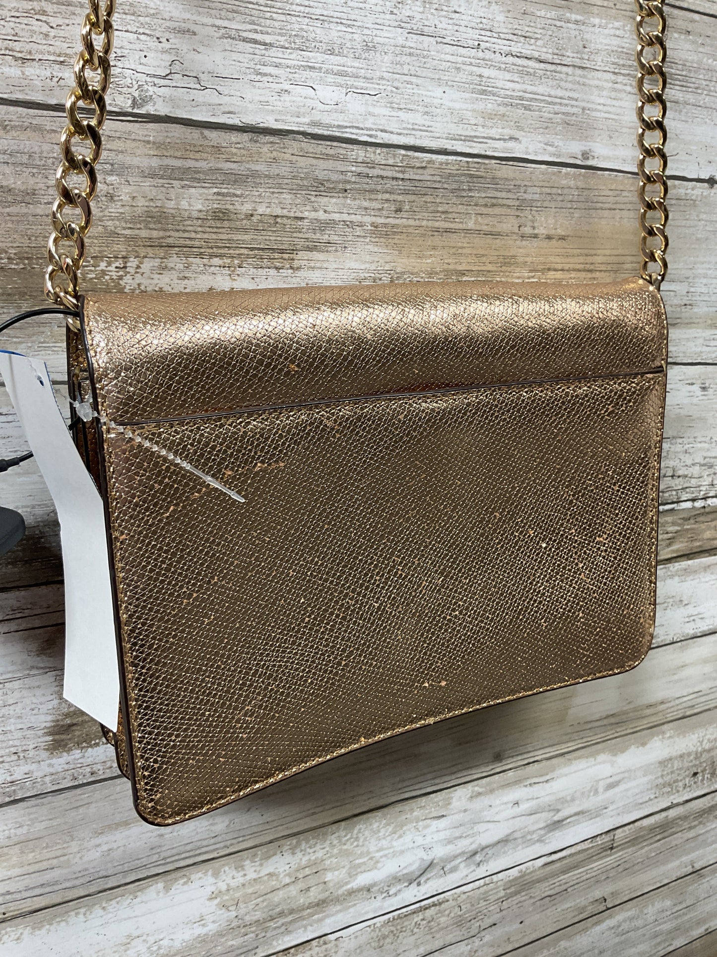 Crossbody Designer By Michael Kors In Rose Gold, Size:Small