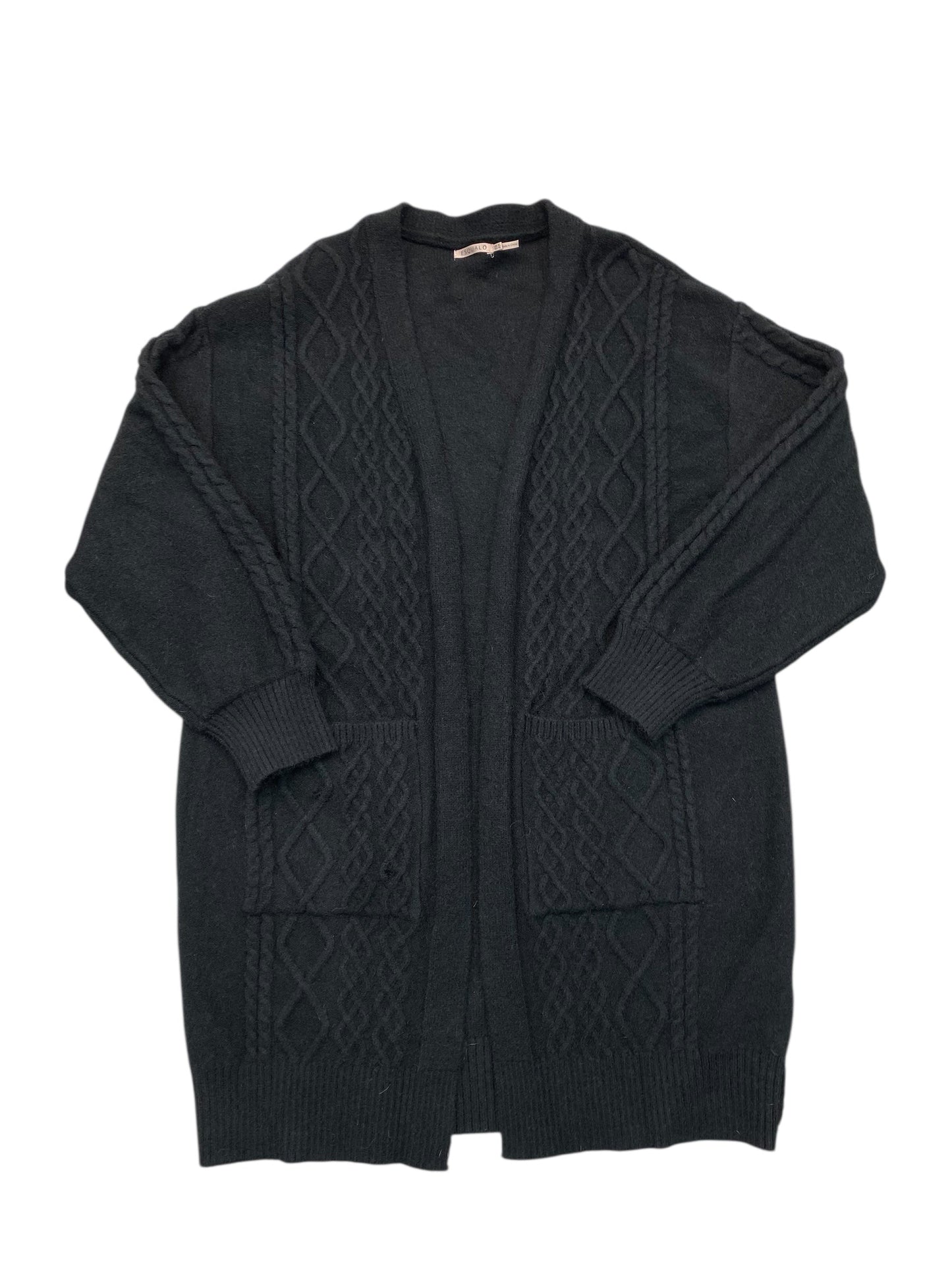 Sweater Cardigan By Cmc In Black, Size:Xl