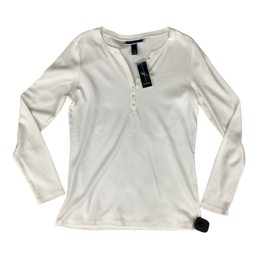 Top Ls By Karen Scott In White, Size:M