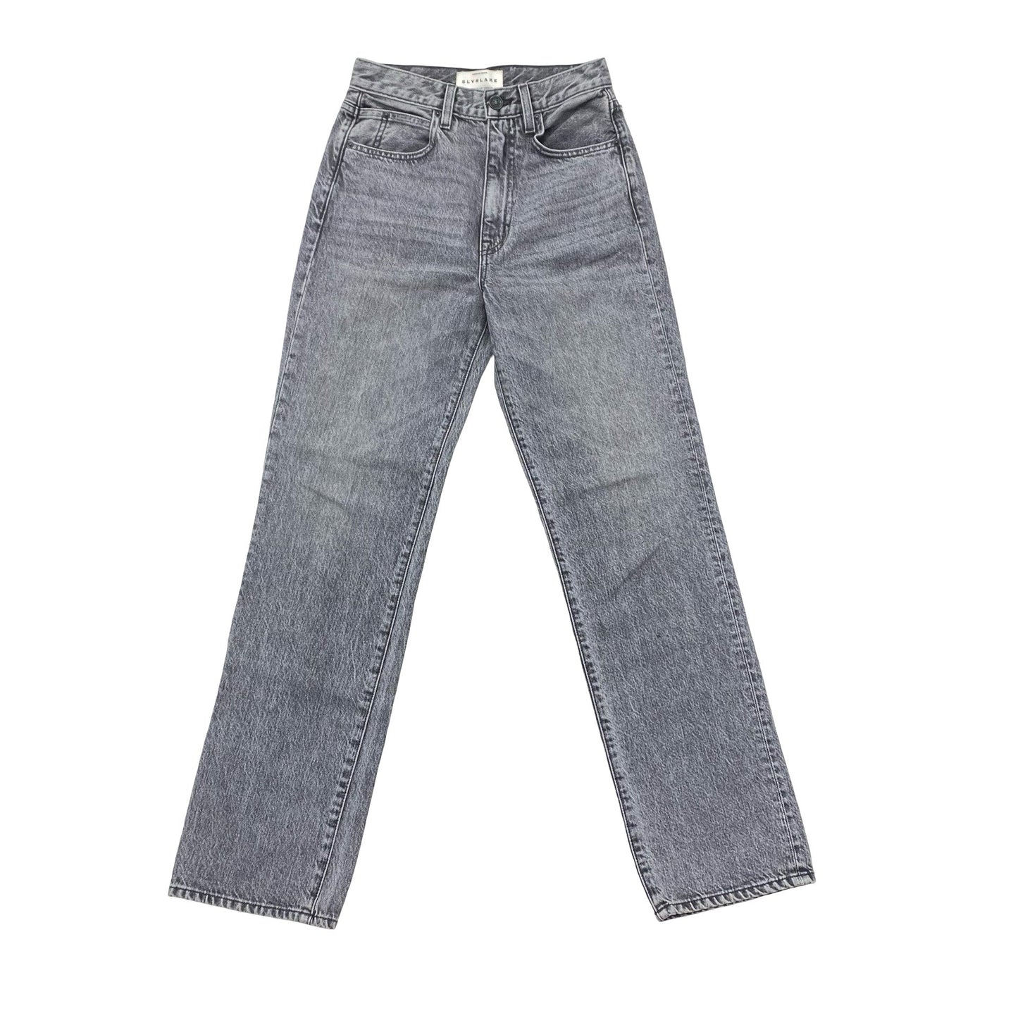 Jeans Straight By Slvrlake In Grey Denim, Size:2