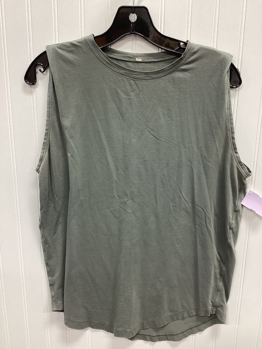 Athletic Tank Top By Lululemon In Grey, Size:10