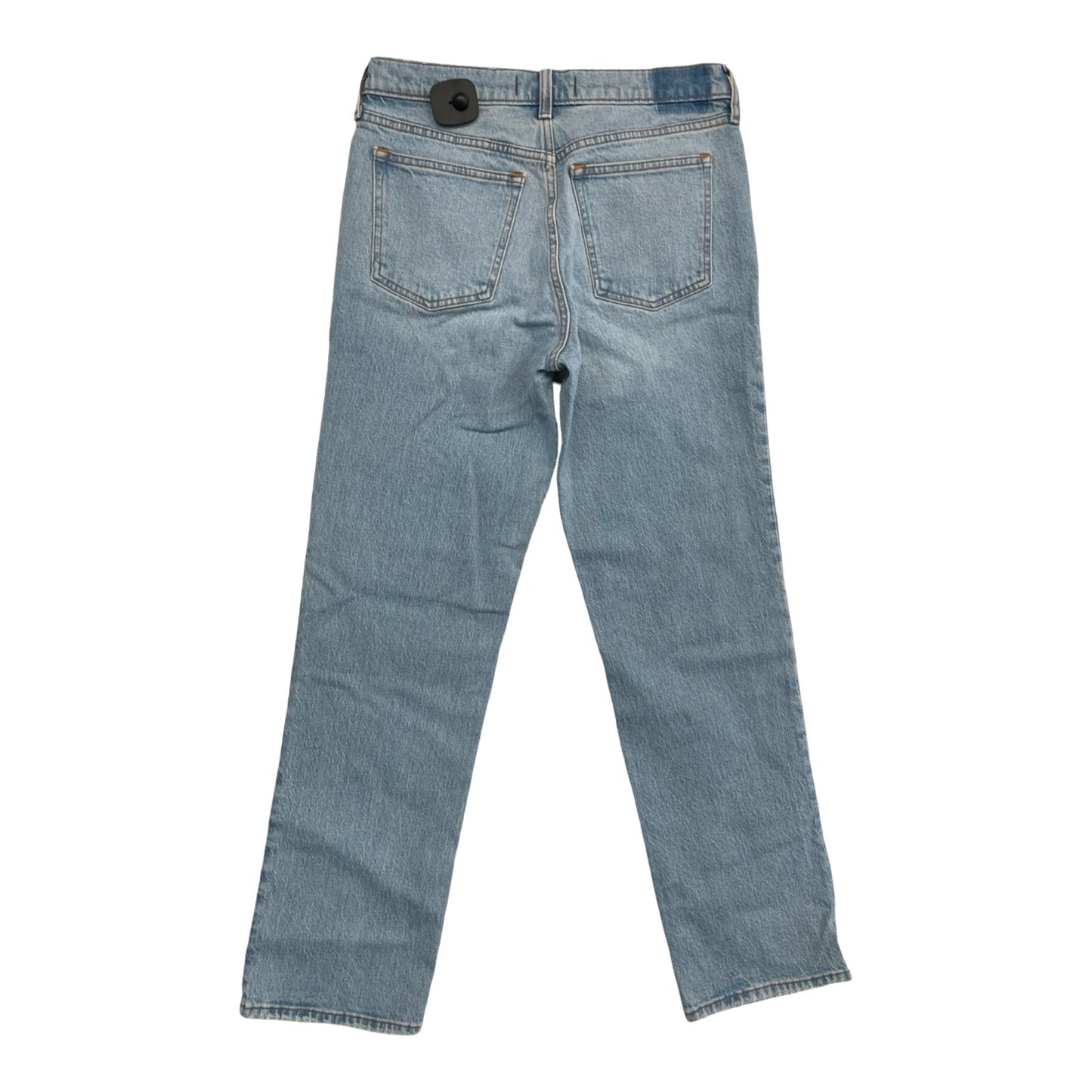 Jeans Straight By Abercrombie And Fitch In Blue Denim, Size:6