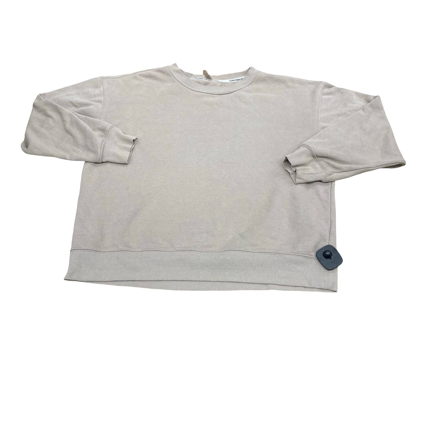 Sweatshirt Crewneck By Calvin Klein In Brown, Size:L