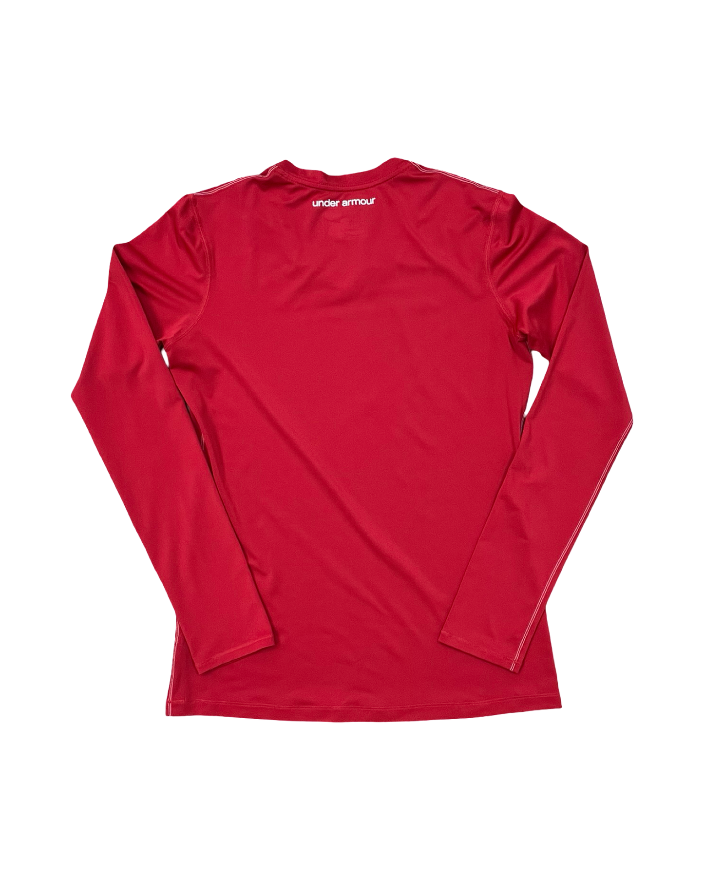 Athletic Top Ls Crewneck By Under Armour In Red, Size:M