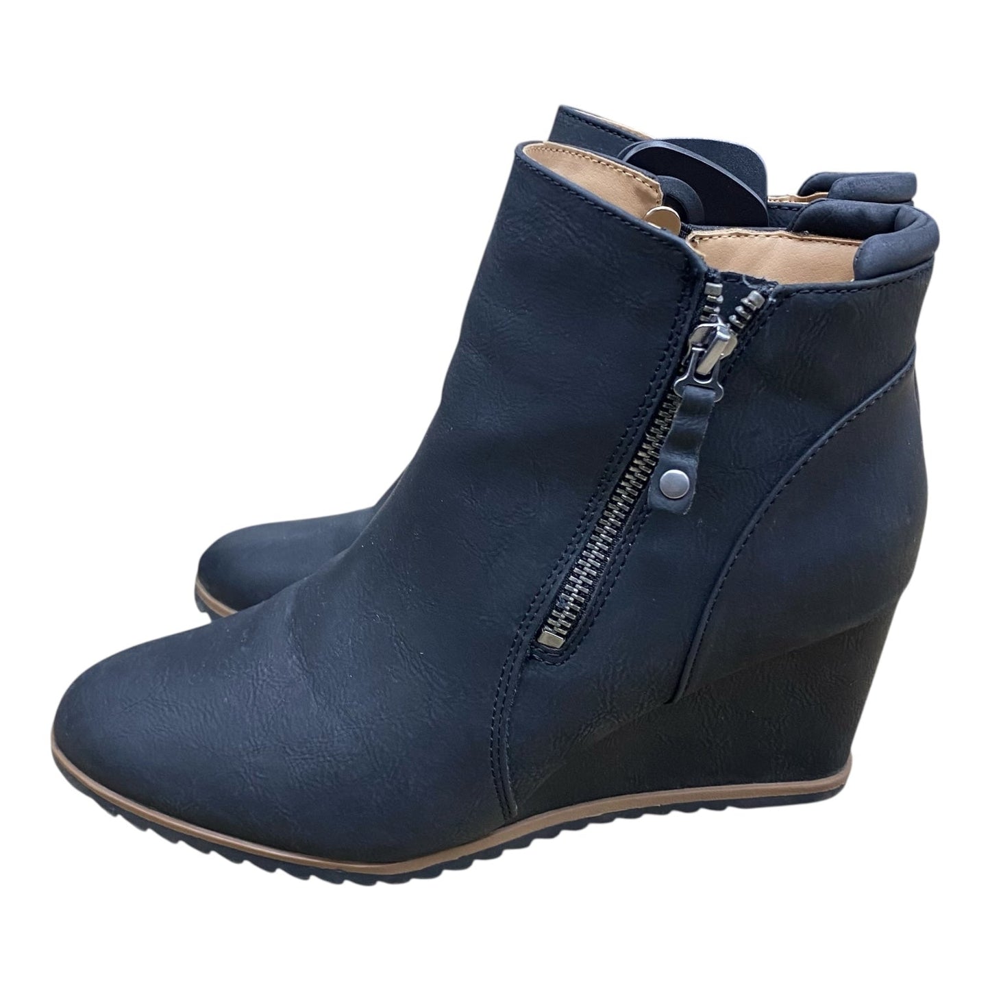 Shoes Heels Wedge By Naturalizer In Black, Size:9