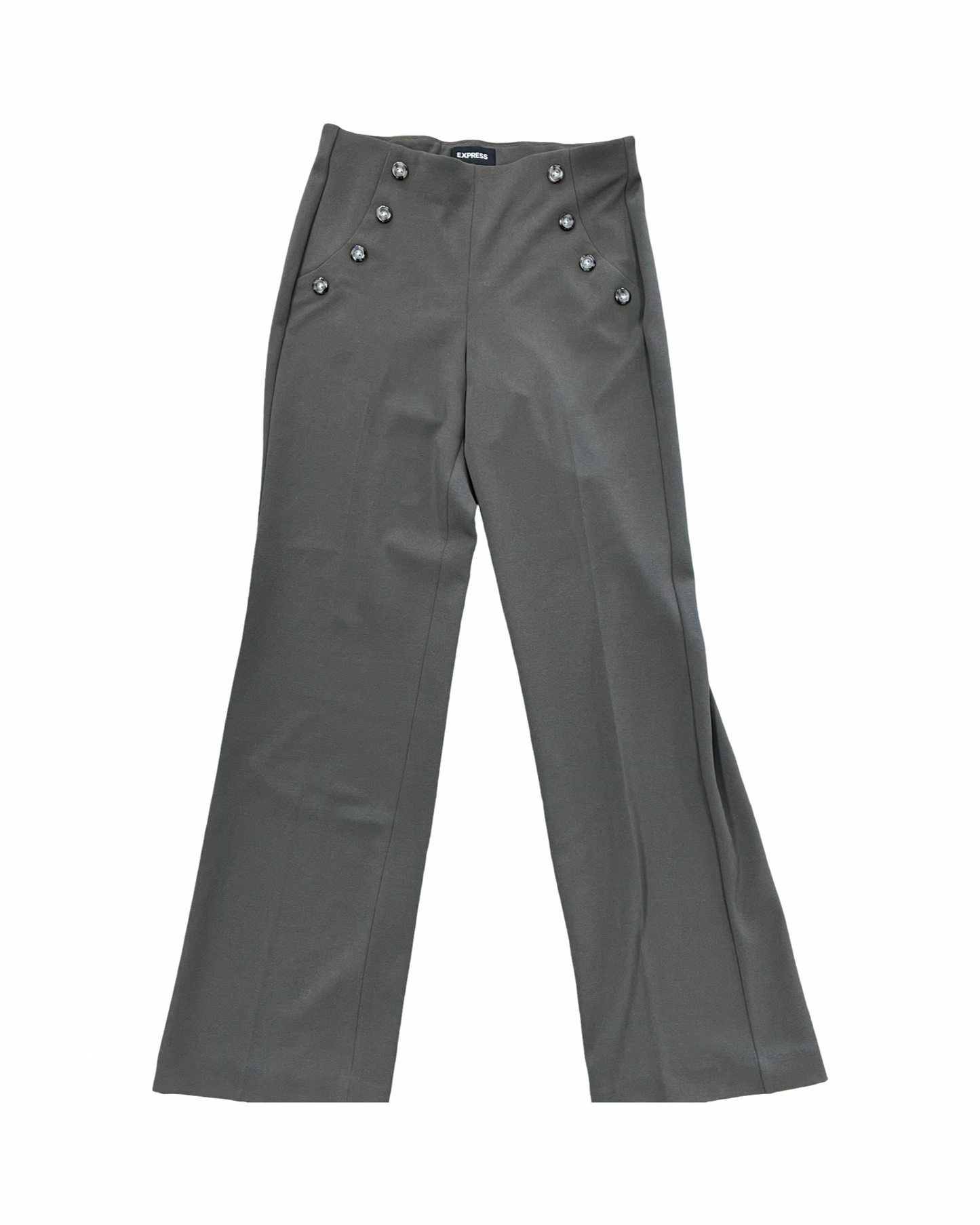 Pants Dress By Express In Green, Size:4