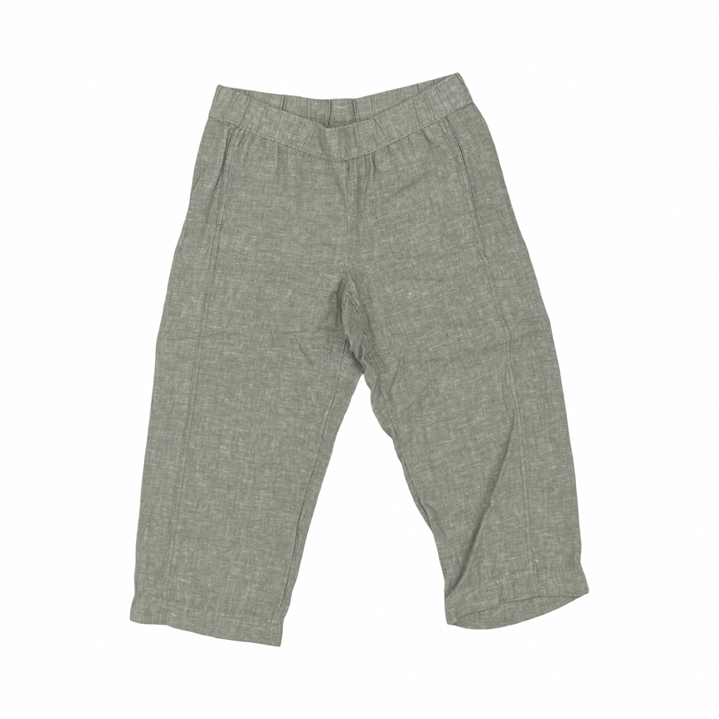 Pants Linen By Pure Jill In Green, Size:Mp