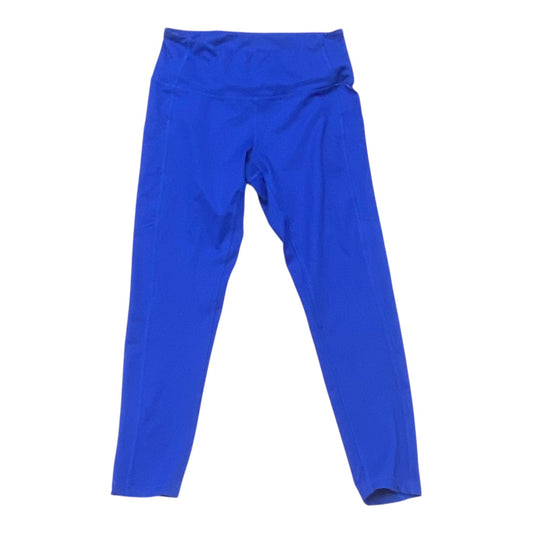 Athletic Leggings By Zella In Blue, Size:M
