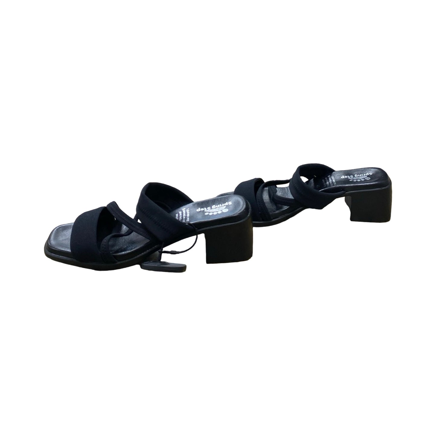 Shoes Heels Block By Spring Step In Black, Size:9