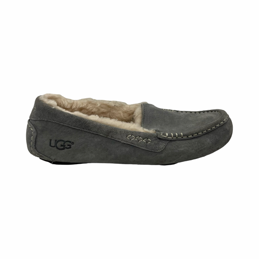 Slippers Designer By Ugg In Grey, Size:9
