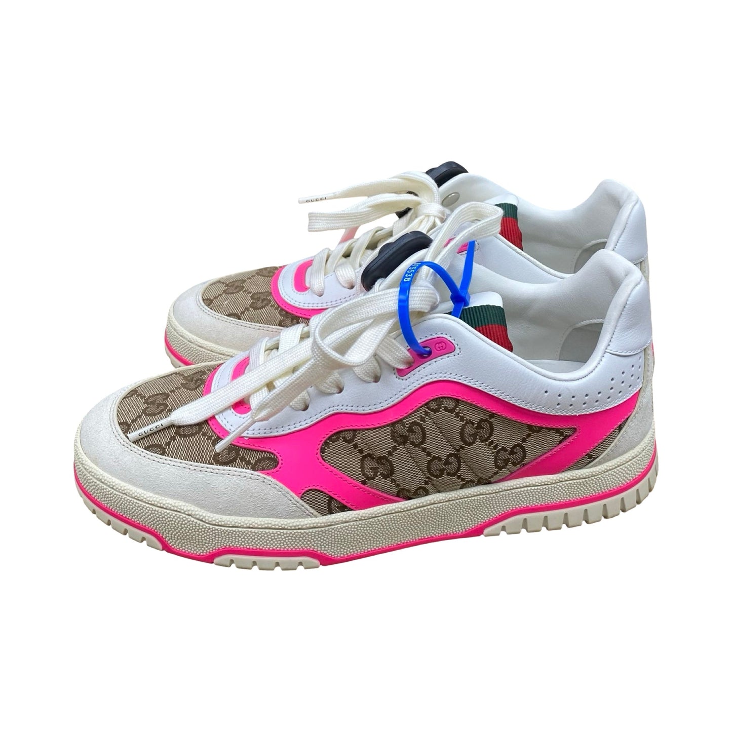 Shoes Luxury Designer By Gucci In Multi, Size:9.5