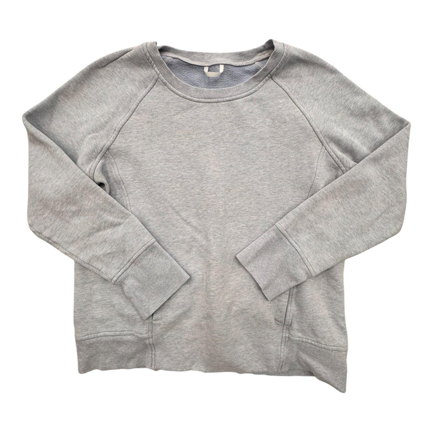 Athletic Sweatshirt Crewneck Designer By Lululemon In Purple, Size:6