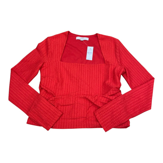 Top Ls By Loft In Red, Size:S