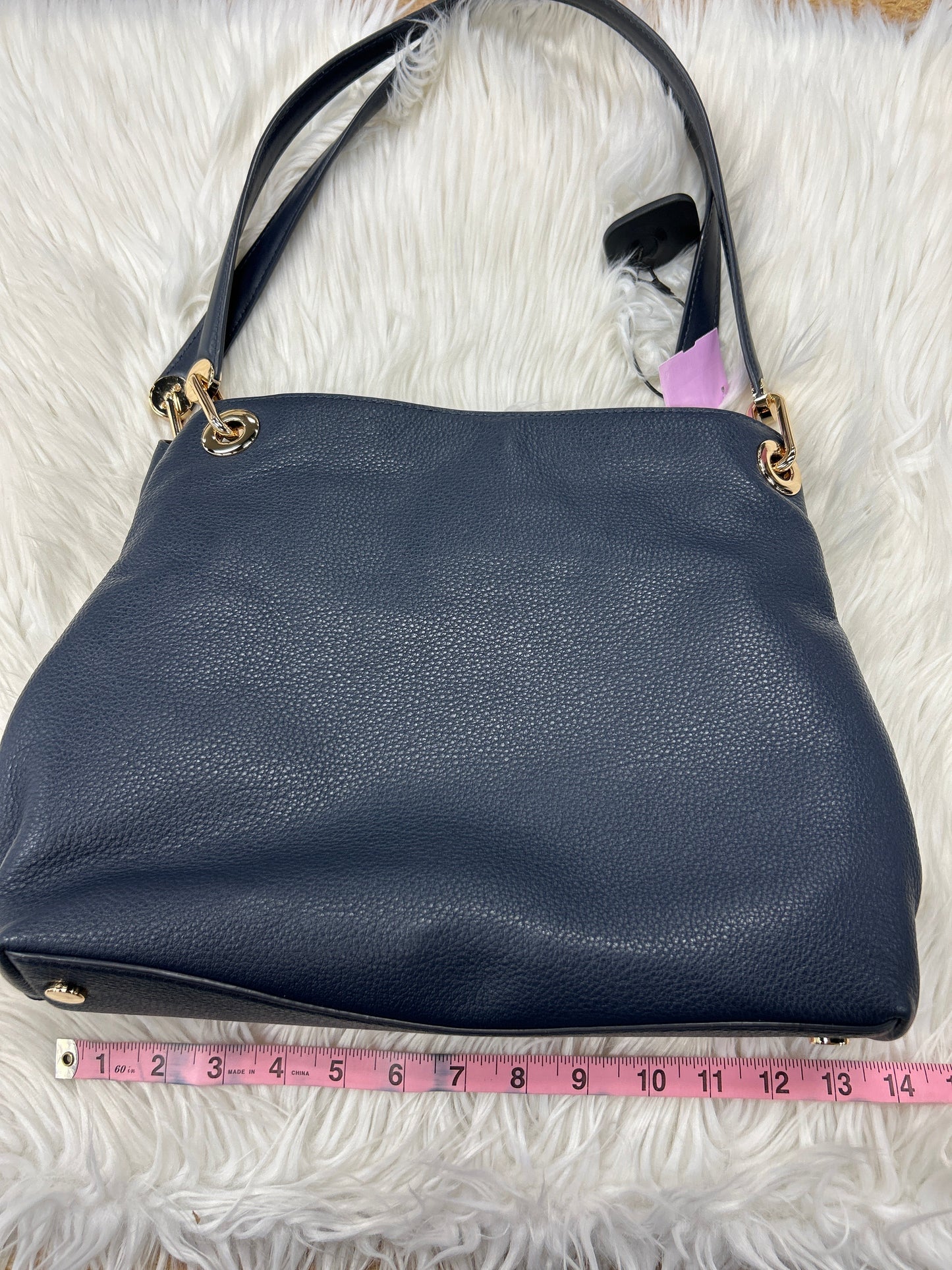 Handbag Designer By Michael Kors In Navy, Size:Medium