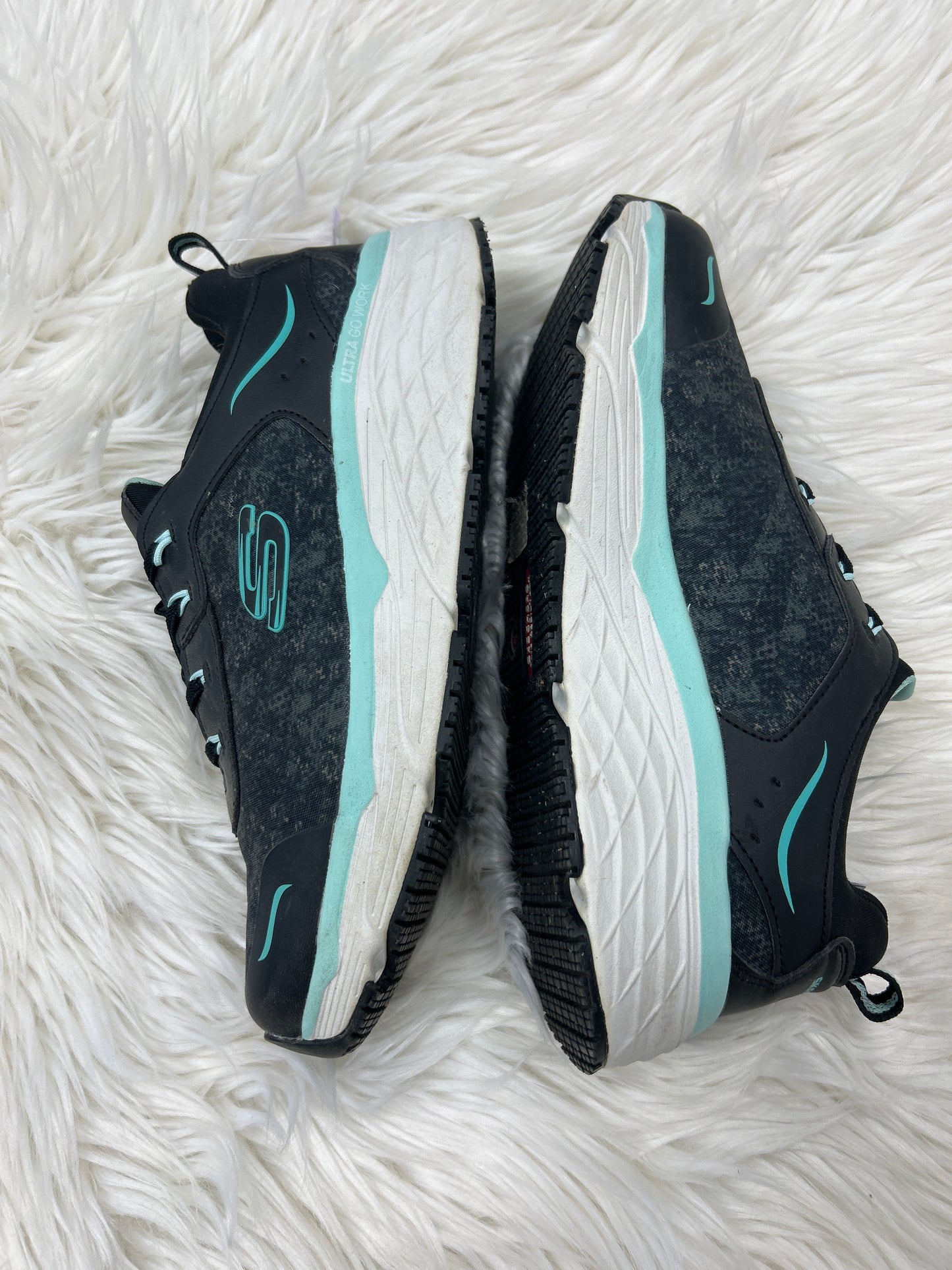Shoes Athletic By Skechers In Black, Size:9