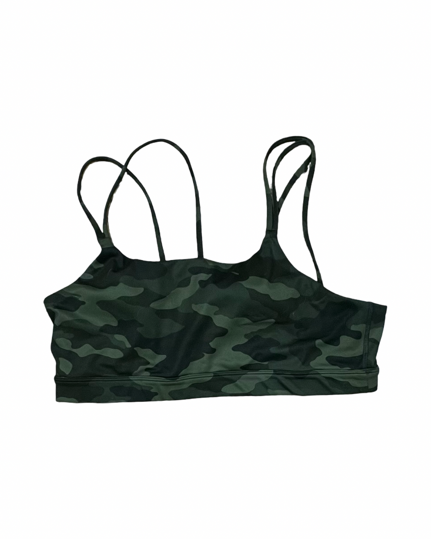 Athletic Bra By Clothes Mentor In Camouflage Print, Size:L