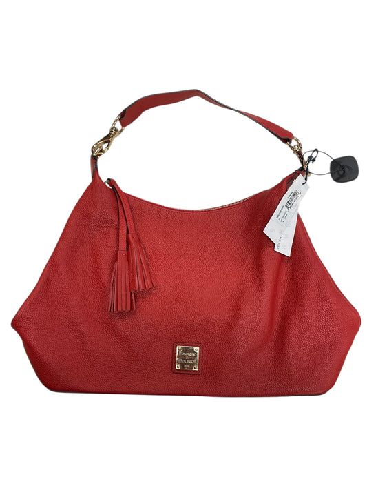 Handbag Designer By Dooney And Bourke In Red, Size:Large