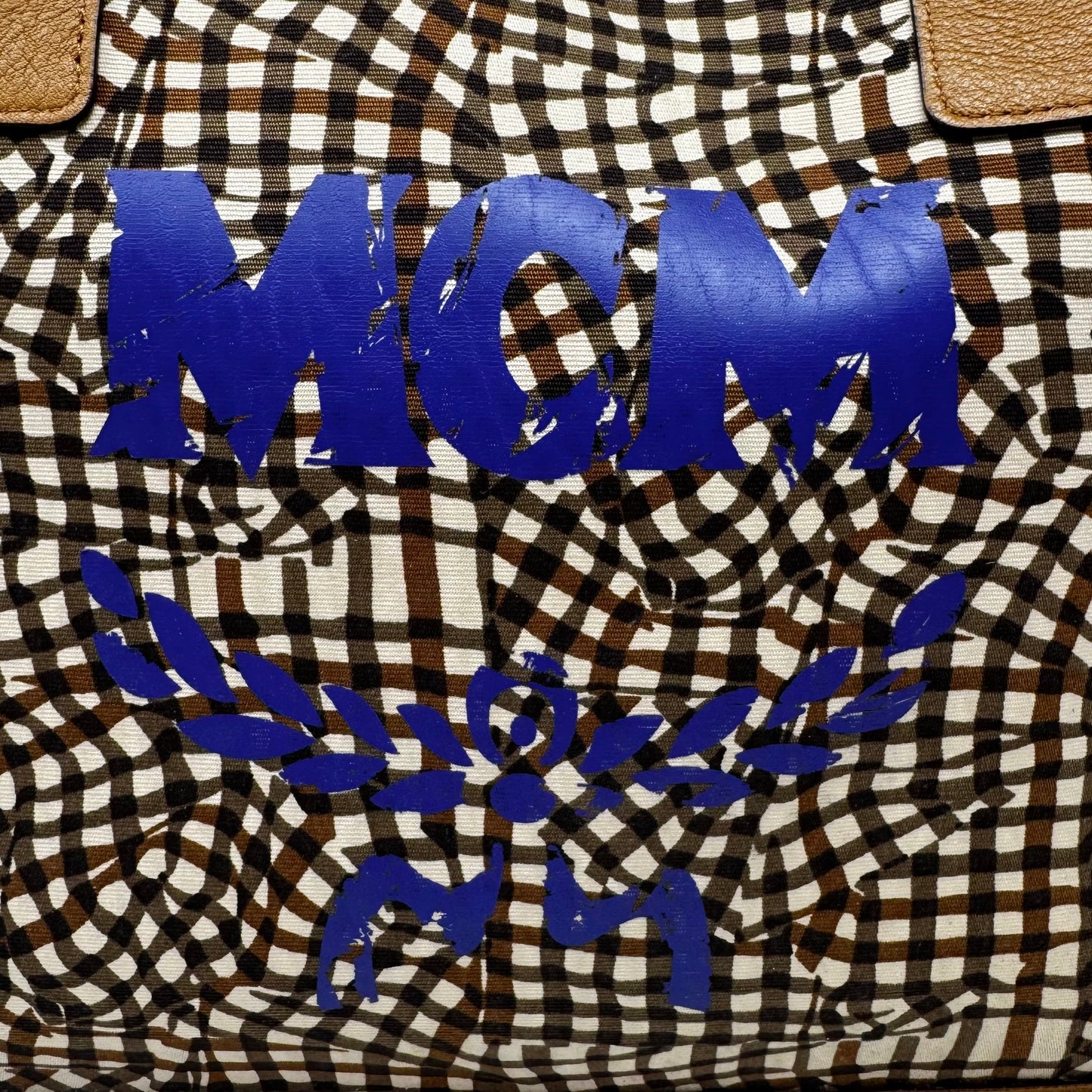 Visetos Liz Reversible Shopper Tote Luxury Designer By MCM, Size: Medium