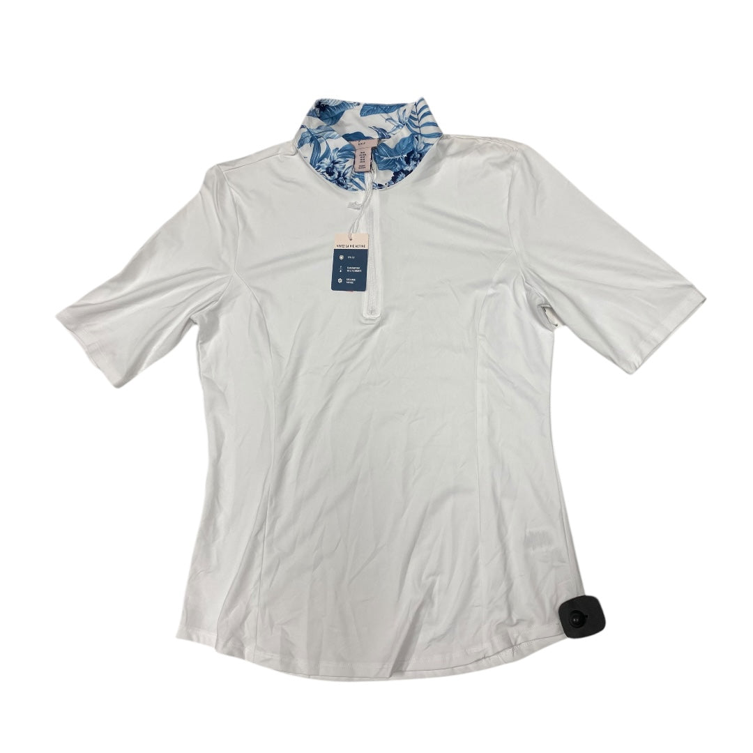 Athletic Top Ss By Tommy Bahama In White, Size:M
