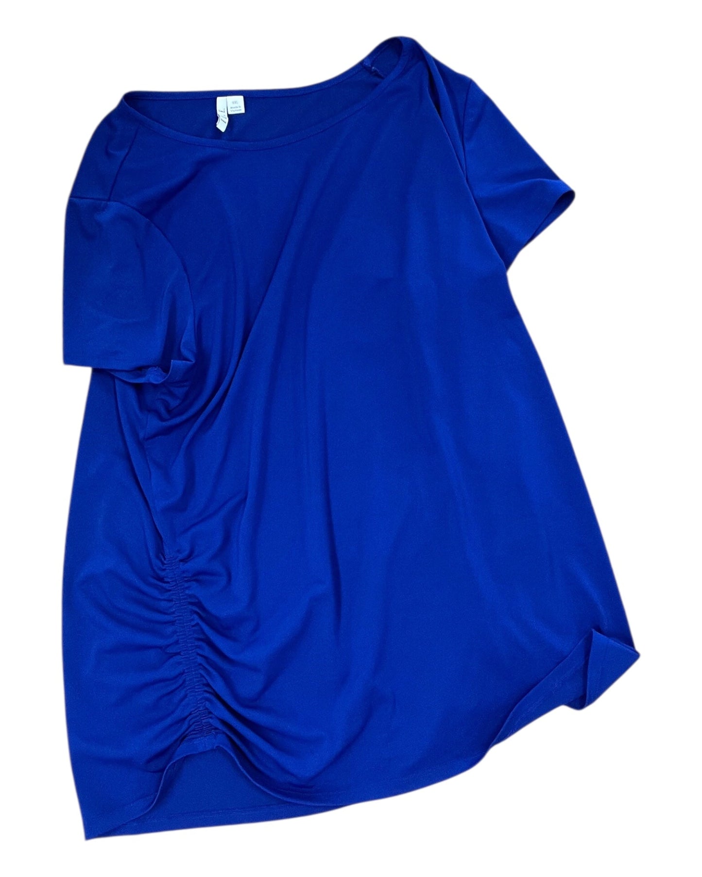 Top Ss By Elle In Blue, Size:1X